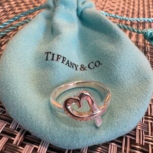 Tiffany & Co. Silver Heart Ring